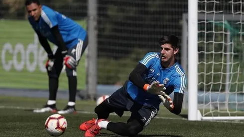 Keylor Navas y Thibaut Courtois