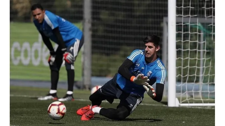 Keylor Navas y Thibaut Courtois