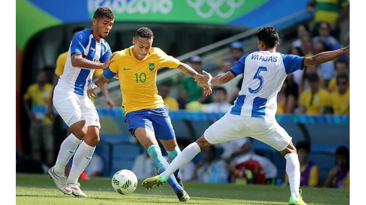 Neymar contra Honduras