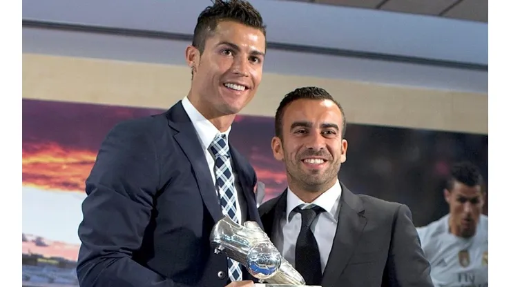 Cristiano Ronaldo y Jorge Mendes