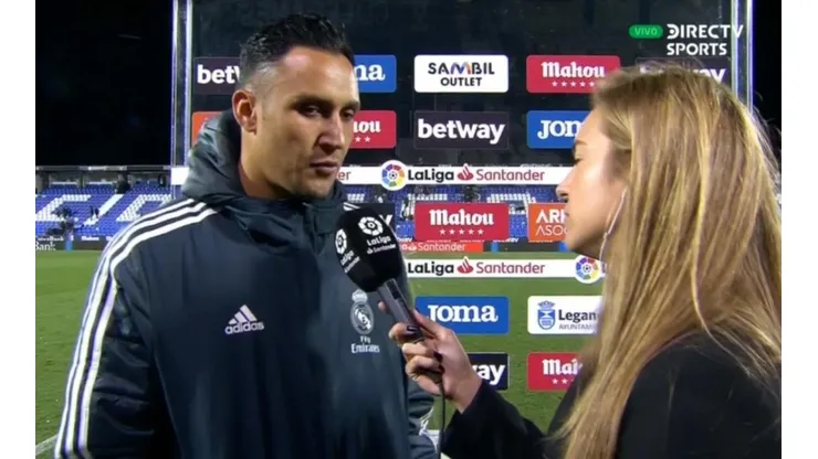 Keylor Navas volvió a hablar de su futuro