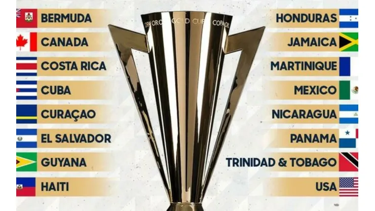 ¡Atentos! Hoy es el sorteo de la Copa Oro 2019