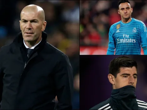 Zidane: "Va ser bien claro, no habrá debate con los porteros"