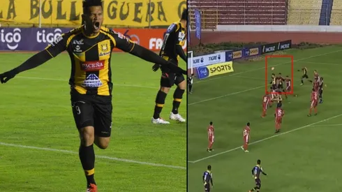 ¡Enamorado del gol! Hatrick del "Toro" Blackburn con The Strongest