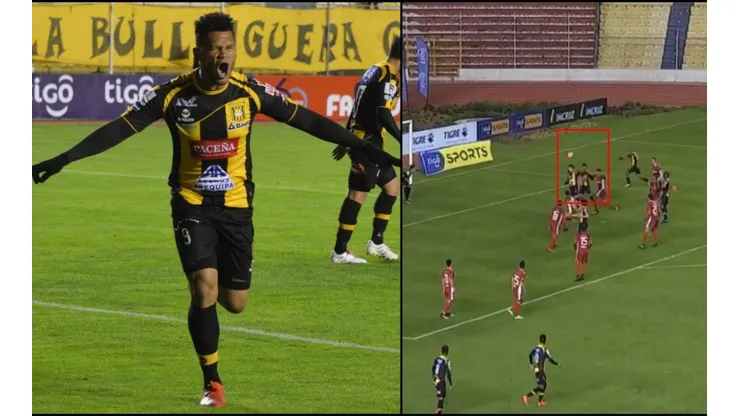 ¡Enamorado del gol! Hatrick del "Toro" Blackburn con The Strongest