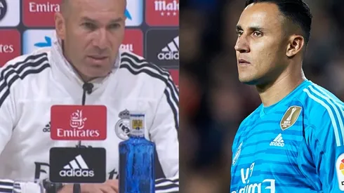 Lo que dijo Zidane sobre Keylor en conferencia de prensa
