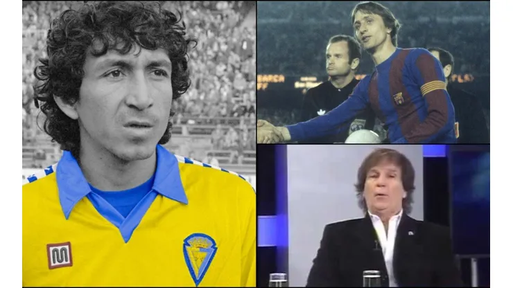 ¡Imperdible! Anécdota del Mágico con Johan Cruyff y el Bambino Veira