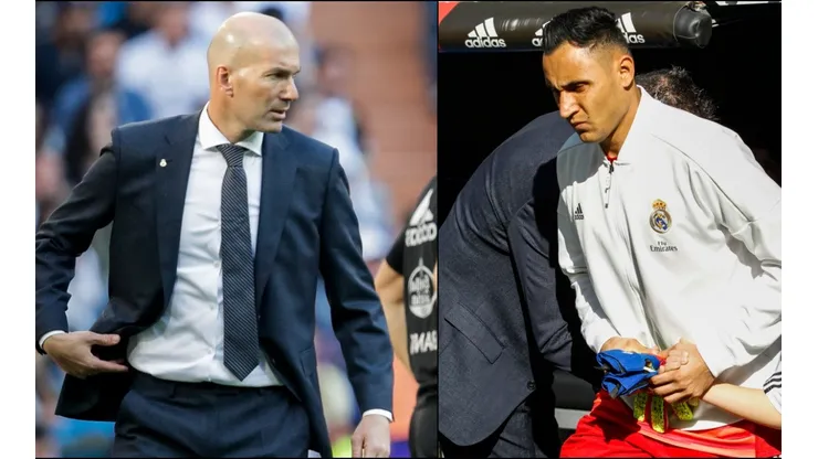 "Zidane defiende a Keylor con uñas y dientes"