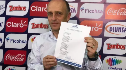 ¡Última hora! Fabián Coito ilusiona con su primer lista de convocados con Honduras