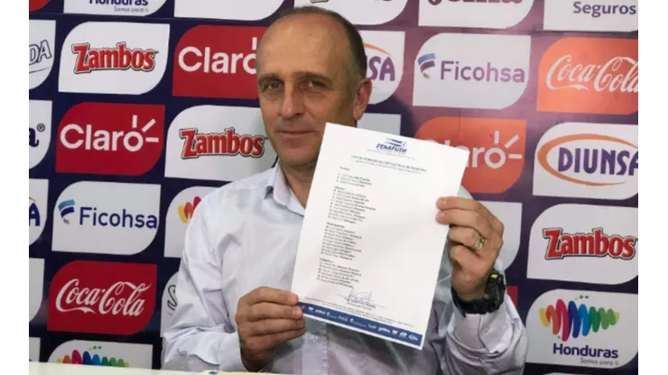 ¡Última hora! Fabián Coito ilusiona con su primer lista de convocados con Honduras
