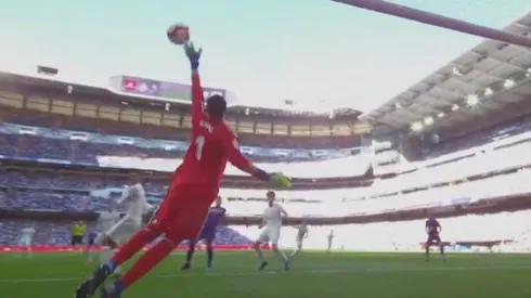 ¡¡Que tapada!! Volvió Keylor Navas y ya se hizo sentir