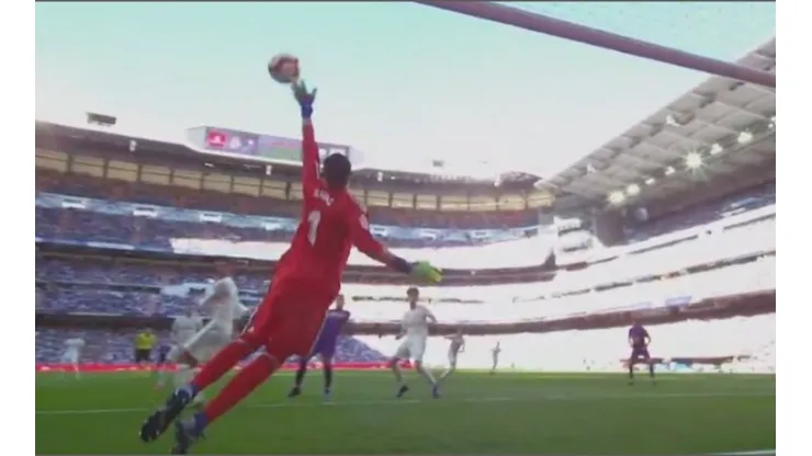 ¡¡Que tapada!! Volvió Keylor Navas y ya se hizo sentir