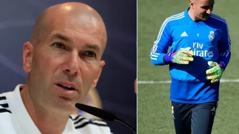 ¡Zidane respondió! ¿Keylor o Courtois mañana?