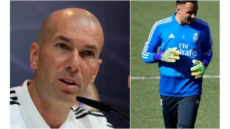 ¡Zidane respondió! ¿Keylor o Courtois mañana?