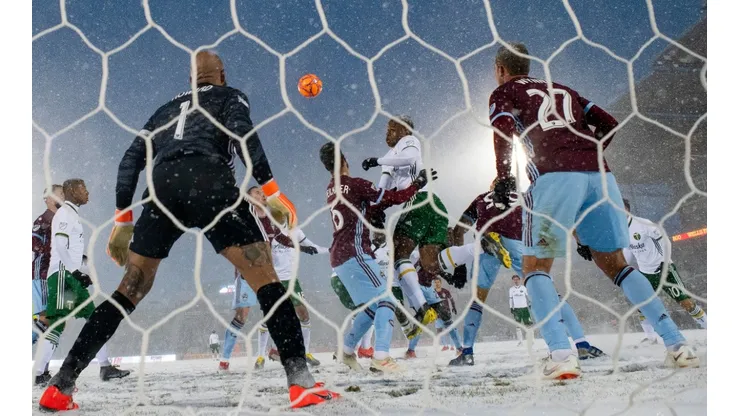 ¡Congelados! Ticos y un cuscatleco disputaron el partido más frío de la historia de la MLS