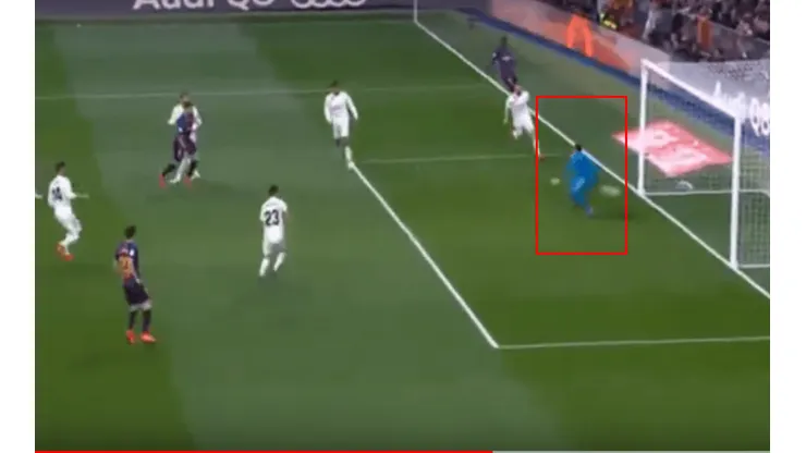Keylor no pudo hacer nada en el gol de Luis Suarez