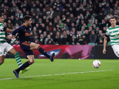 Pobre actuación de Emilio Izaguirre y Celtic ante Valencia