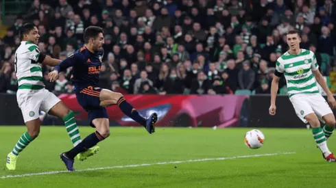Pobre actuación de Emilio Izaguirre y Celtic ante Valencia