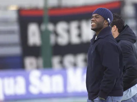 David Suazo y su foto con Santiago Solari