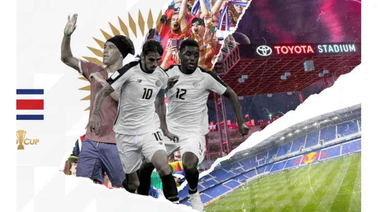 Los viajes que hará Costa Rica en la Copa Oro