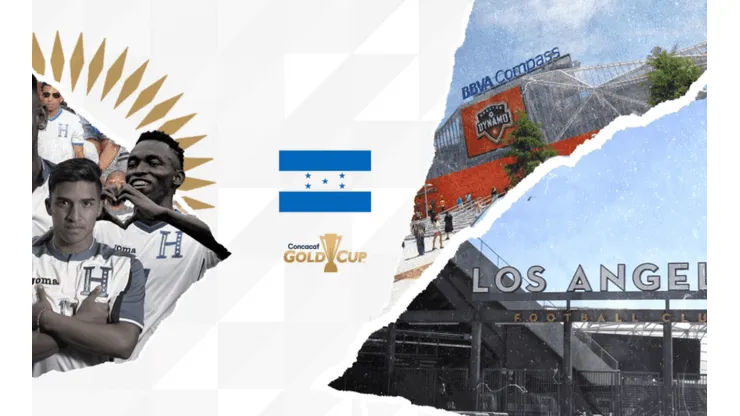Los viajes que hará Honduras en la Copa Oro