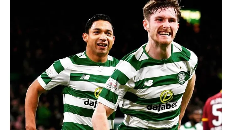 Izaguirre fue titular este sábado en la victoria 3-0 sobre Airdrieonians en la Copa de Escocia