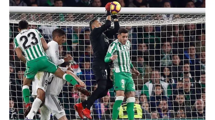 El guardameta tico viene de reencontrarse con La Liga en la victoria en casa del Betis