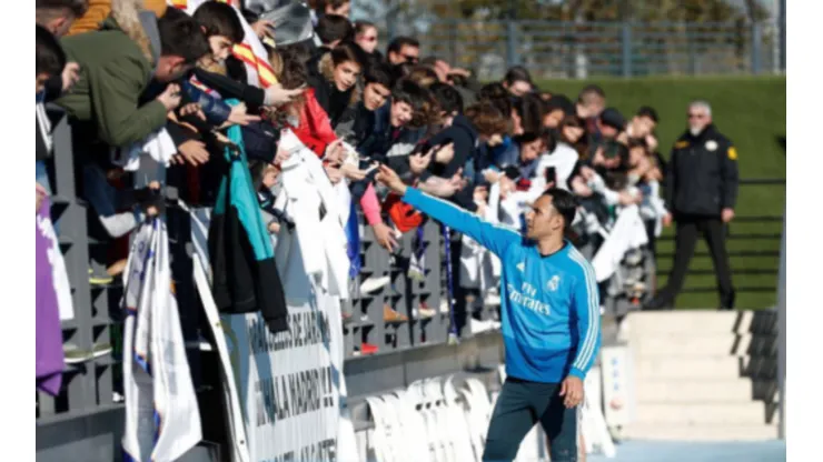 El guardameta tico reveló su probable salida del club merengue en este mercado invernal europeo