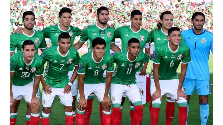 El equipo mexicano campeón de la Copa Oro 2017 (Foto: Getty).