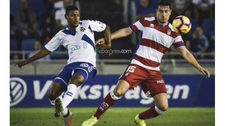 El volante catracho fue pieza clave en el esquema tinerfeño para el empate