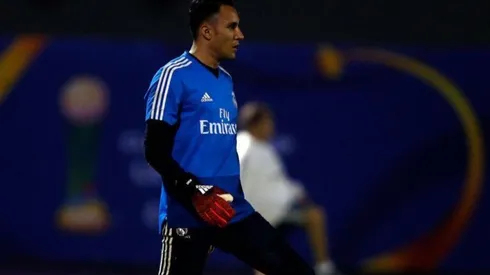 El arquero tico se encuentra en Abu Dhabi como suplente en el Mundial de Clubes