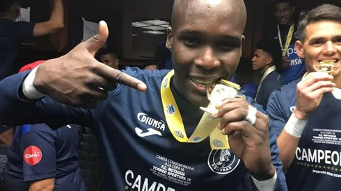 El goleador histórico de Motagua acaba de quedar campeón en la liga catracha