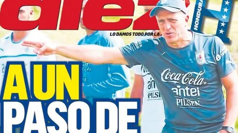 El rotativo hondureño filtró de manera exclusiva la posible designación del uruguayo