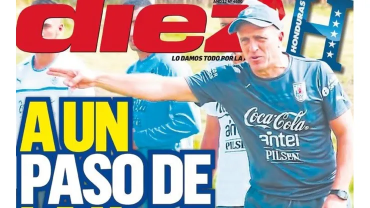 El rotativo hondureño filtró de manera exclusiva la posible designación del uruguayo