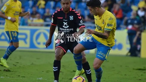 El volante catracho tuvo la oportunidad de darle el triunfo a Tenerife pero no entró