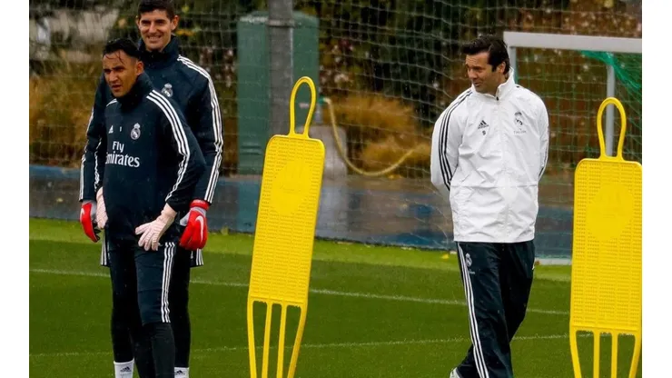 Solari cedió ante la petición directiva y dio la titularidad plena a Courtois en detrimento de Navas
