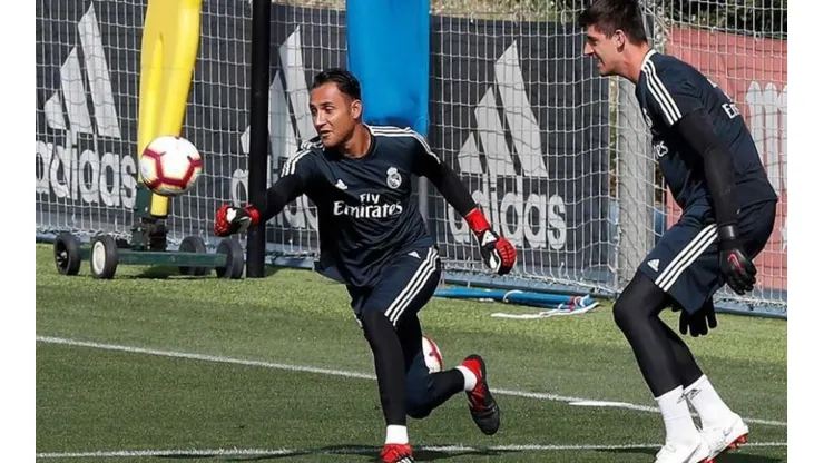El belga no se incluyó en la lista y tampoco lo hizo con su compañero Keylor Navas