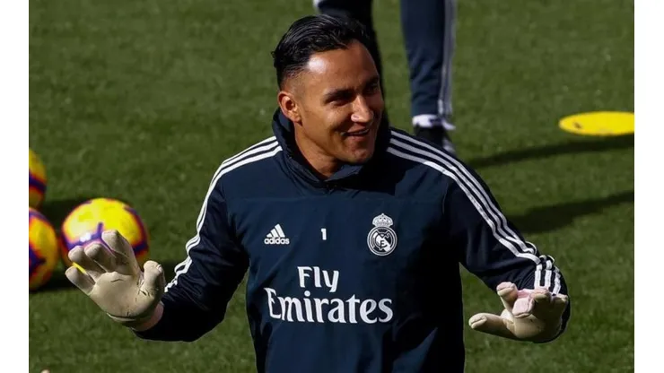Keylor Navas entregó su titularidad por completo con el técnico Santiago Solari