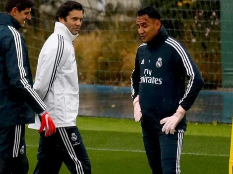 Revelan conversación de Solari con Keylor en esta Fecha FIFA