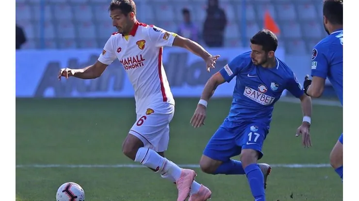 Borges mantuvo su regularidad en la formación del Goztepe pero cedió ante Erzurumspor