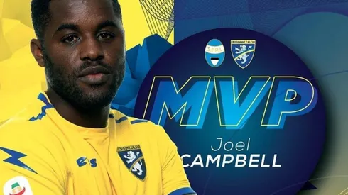 El atacante costarricense fue elegido el Mejor Jugador de la victoria sobre Spal por los fanáticos