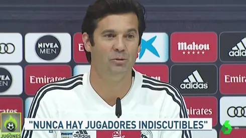 El estratega continuó los pasos de Lopetegui en guardarse al titular hasta último momento