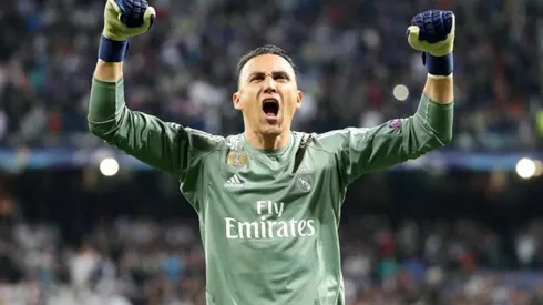 Keylor Navas fue elegido por el técnico Santiago Solari para su primera alineación