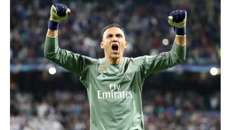 Keylor Navas fue elegido por el técnico Santiago Solari para su primera alineación