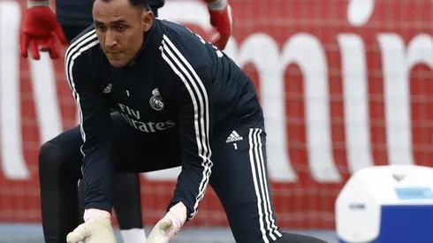 Keylor Navas batalla por retomar la titularidad en La Liga y espera hacerlo en Camp Nou