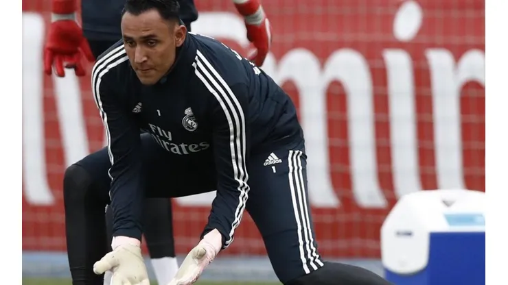 Keylor Navas batalla por retomar la titularidad en La Liga y espera hacerlo en Camp Nou