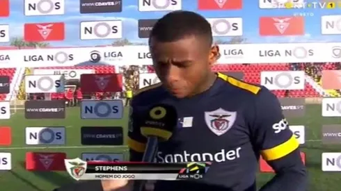 Alfredo Stephens fue elegido por la transmisión como el mejor del partido