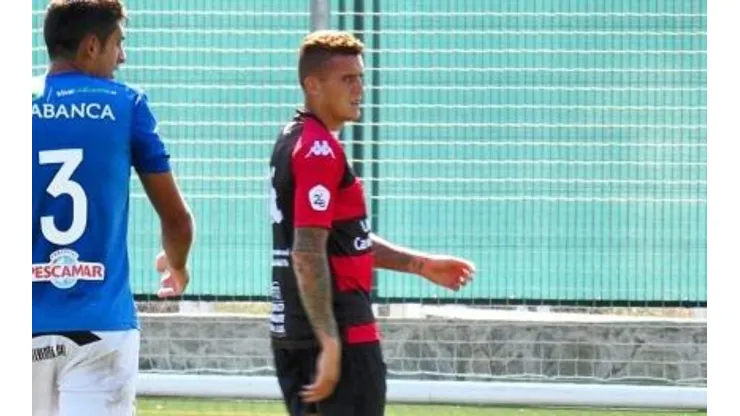 Moreno jugó apenas los últimos minutos del empate como anfitriones