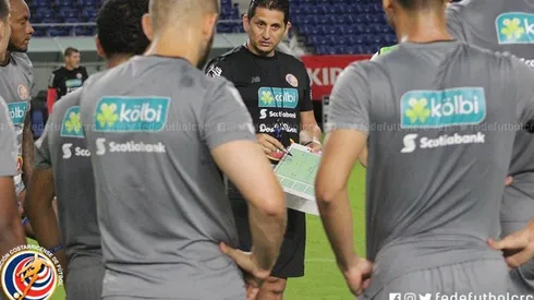 El estratega interino reconoció el trabajo que dejó con la selección costarricense