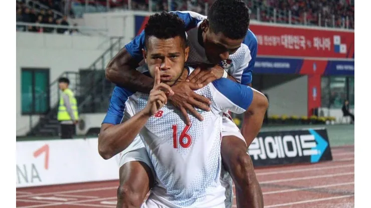 Rolando Blackburn marcó su quinto tanto como internacional canalero para sellar el empate